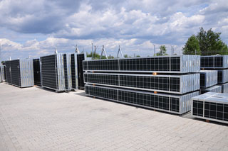 tower electrical steel building container noise barriers welding Poland manufacturer Poland